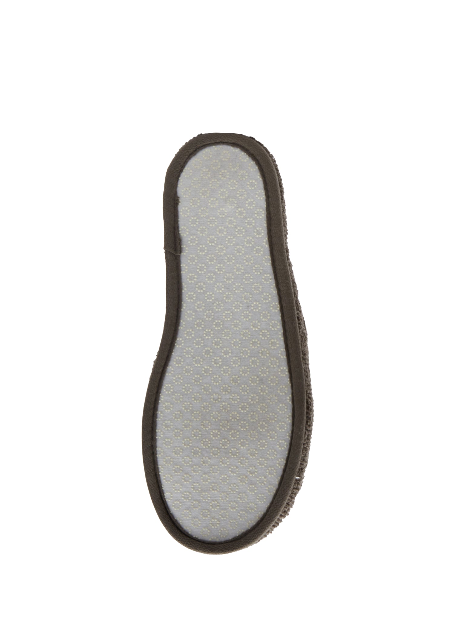 Solena %100 Pamuk Unisex Terlik Gri