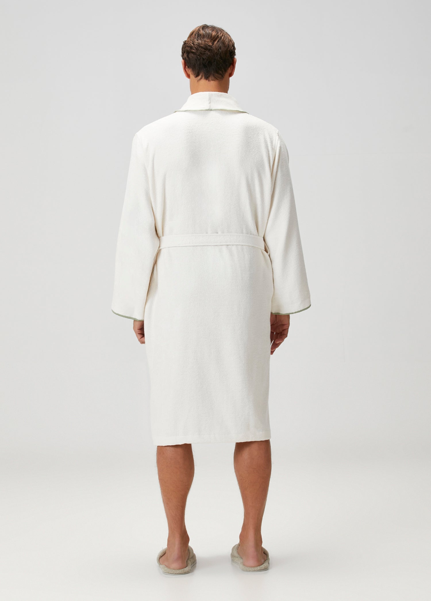 Dolce Bambu Erkek Bornoz Yeşil