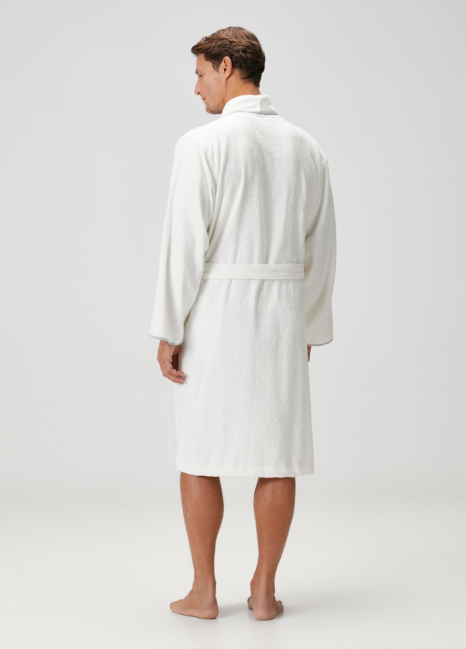 Dolce Bambu Erkek Bornoz Mavi