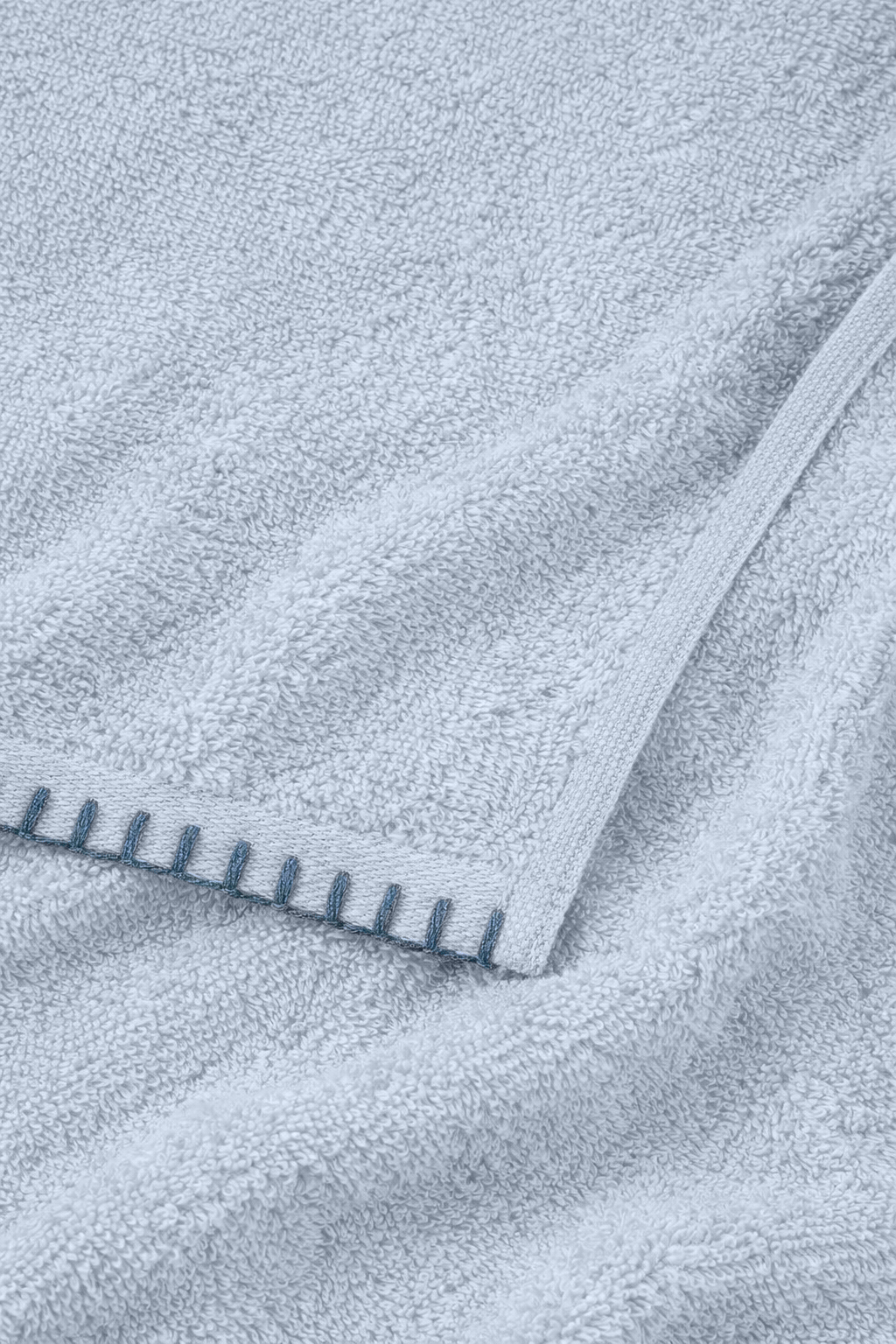 Shadow %100 Pamuk Banyo Havlusu 70x140 cm Misty Blue