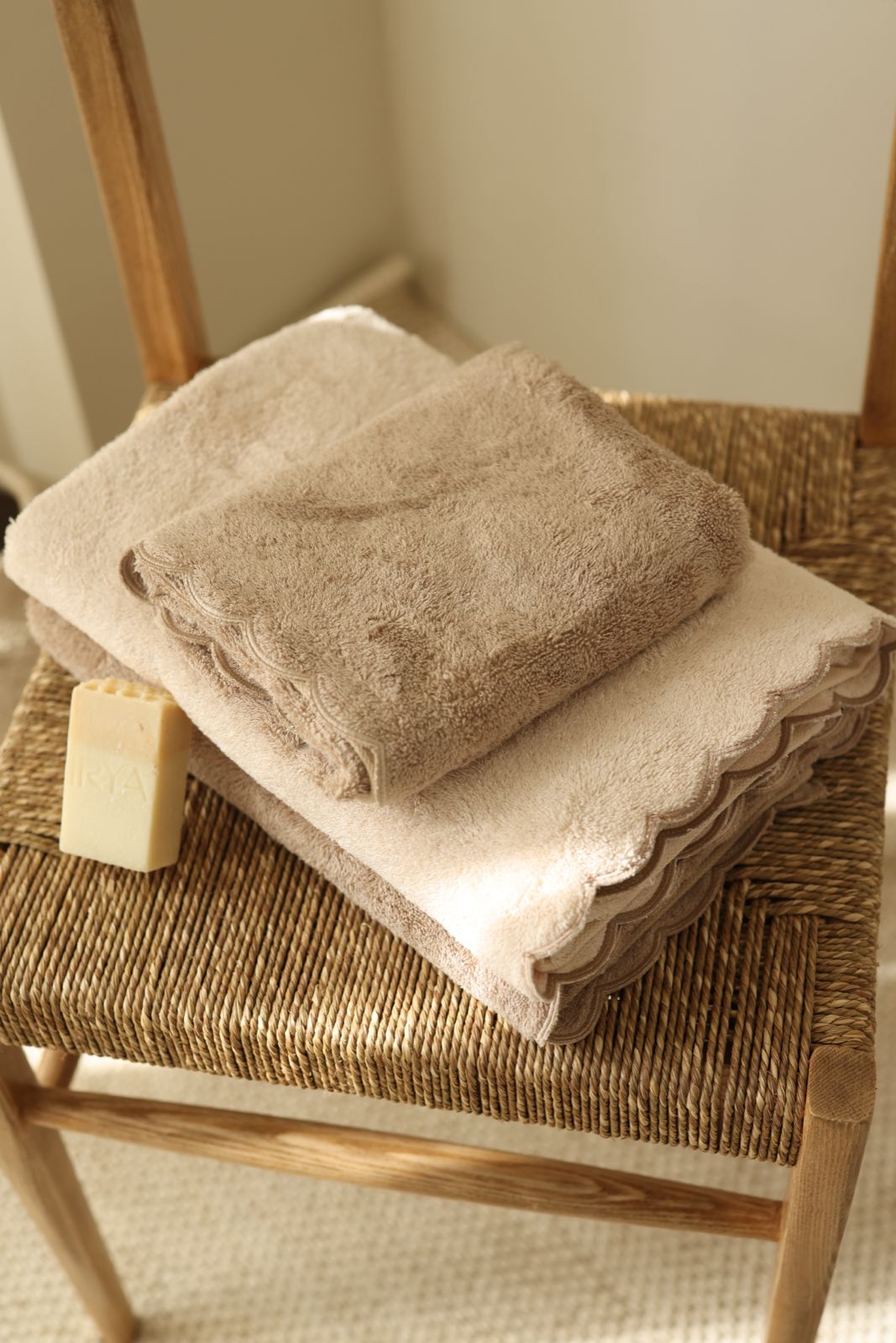 Lindy Bambu Banyo Havlusu 70x140 cm Ekru