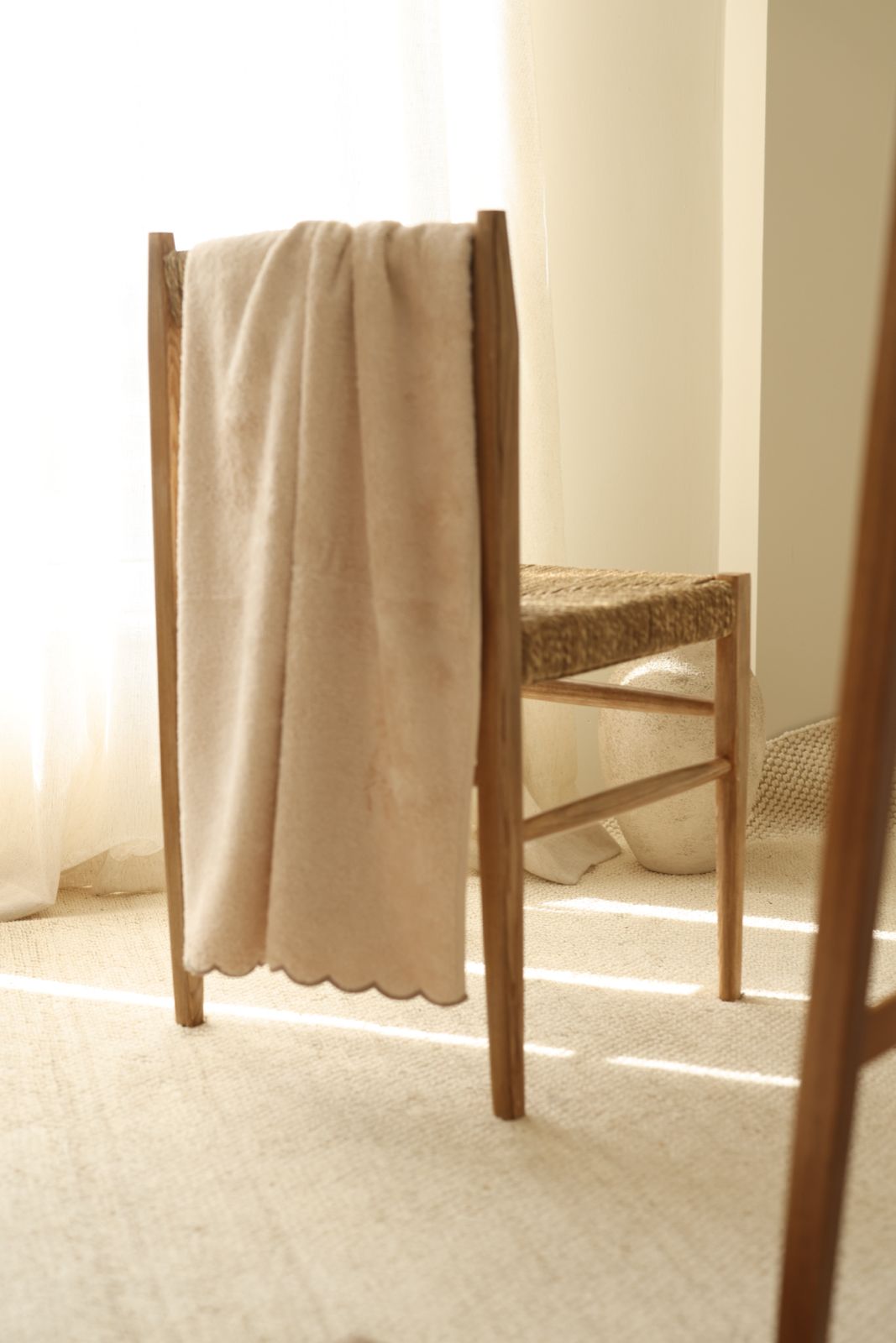 Lindy Bambu Banyo Havlusu 70x140 cm Ekru