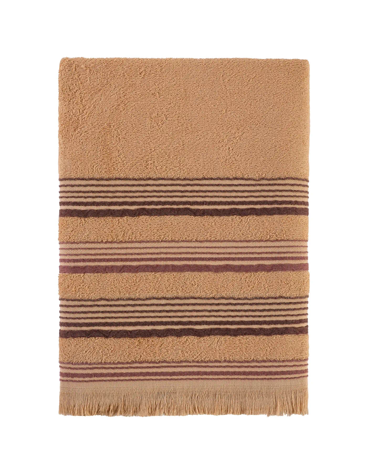 New Derin Bambu Banyo Havlusu 80x150 cm Amber