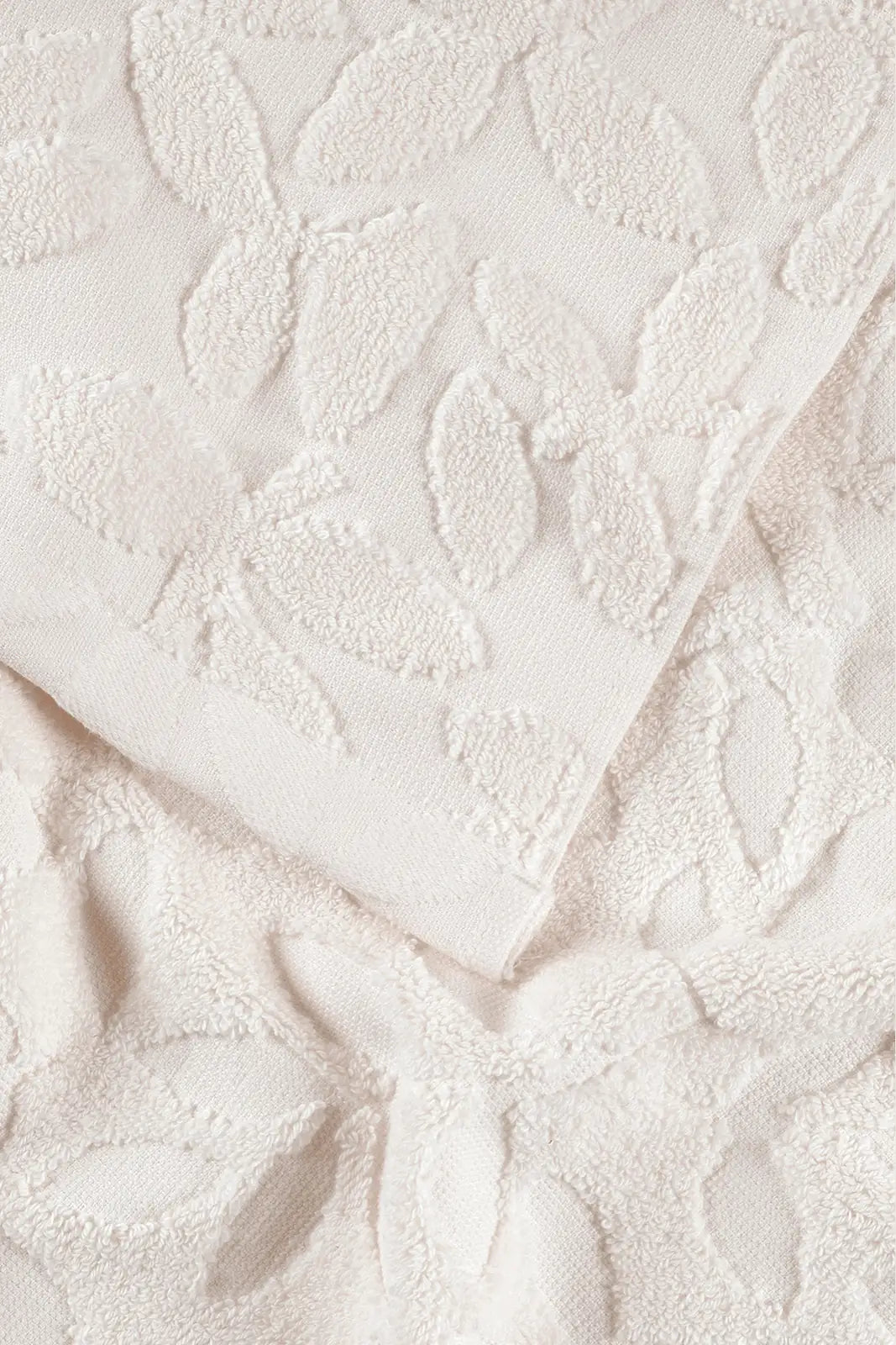 Allesi %100 Pamuk Banyo Havlusu 70x140cm Ekru