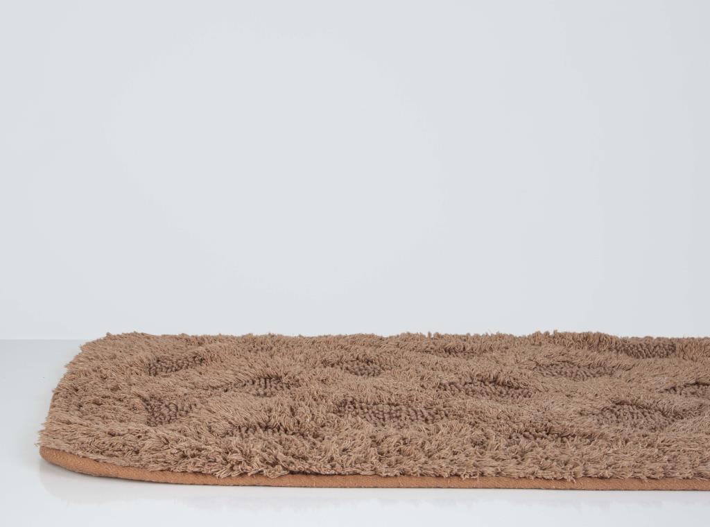 Burns Bath Mat 2-Piece Brown 40x60+60x90
