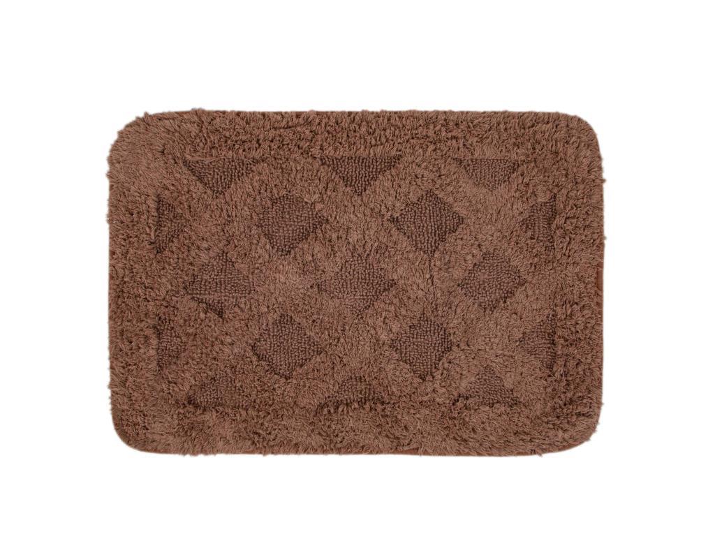 Burns Bath Mat 2-Piece Brown 40x60+60x90