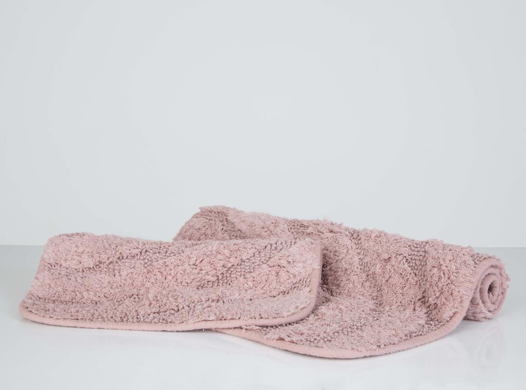 Porter Banyo Paspası 2'li Gül Kurusu 40x60+60x90