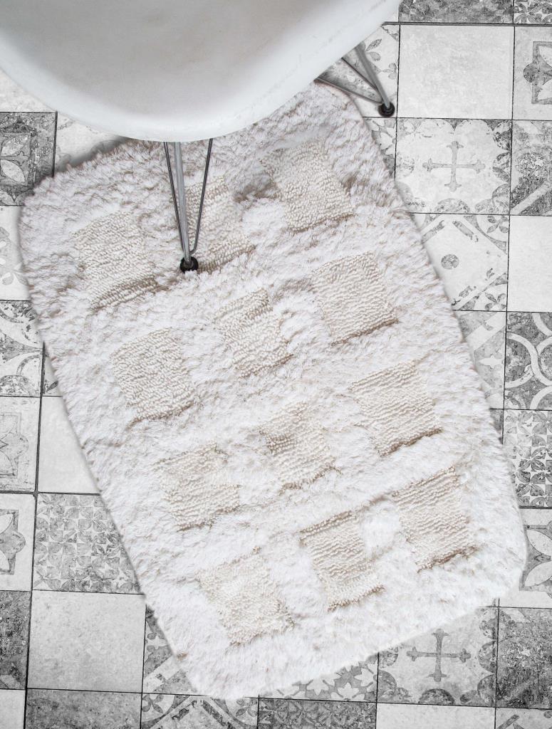 Ruth Bath Mat 2 Pack Ecru 40x60+60x90