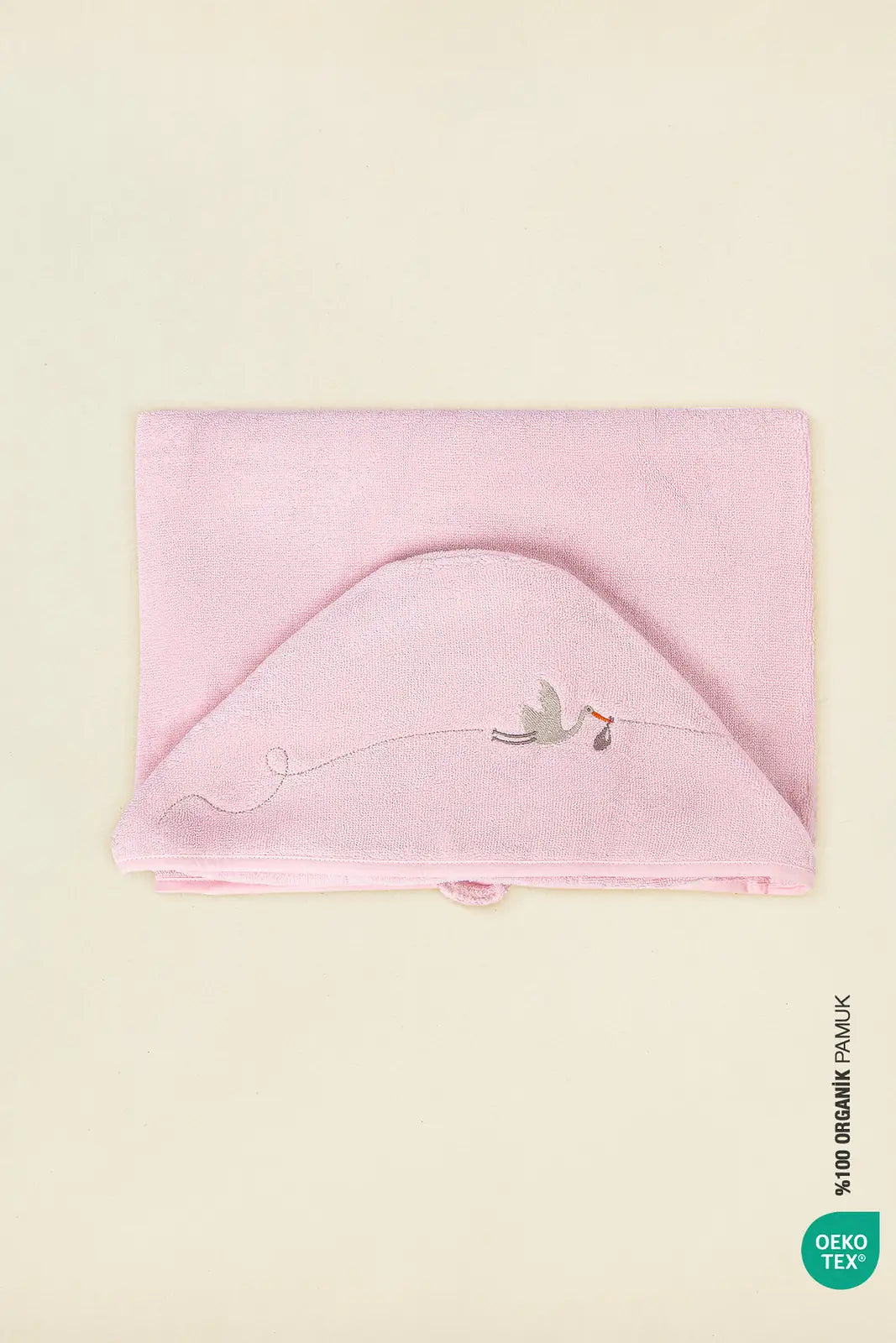 BebeMarin Swaddle Towel 75x75 Pink