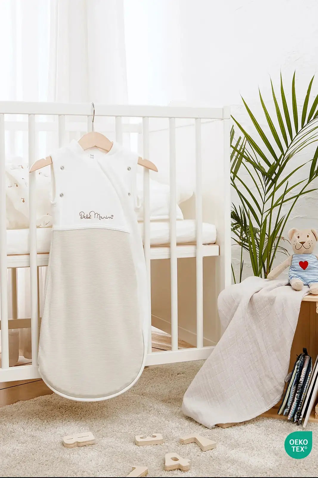 BebeMarin Swaddle Overalls 0-6 Months BM Collection