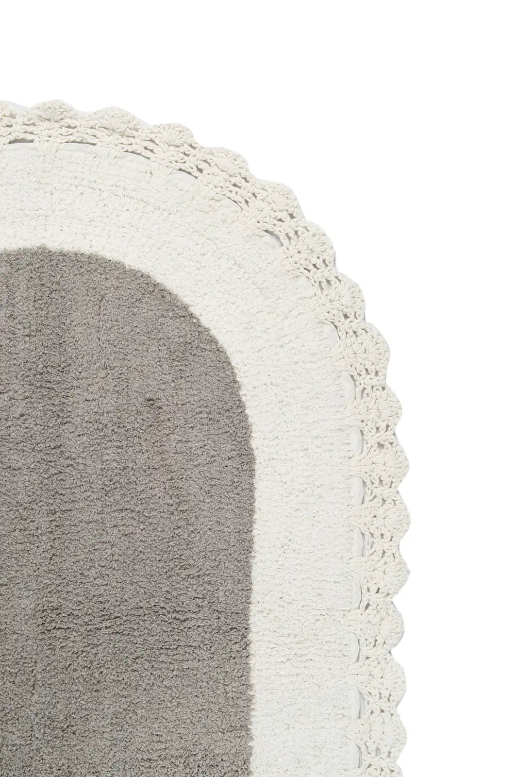 Bianca 2 Piece Bath Mat Set 100% Cotton 40x60 + 60x90 Gray