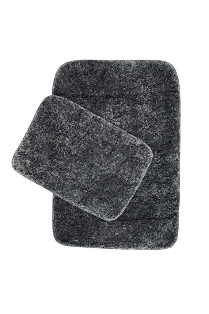 Clay Banyo Paspası 2'li Denim Taşlama 40x60+60x90