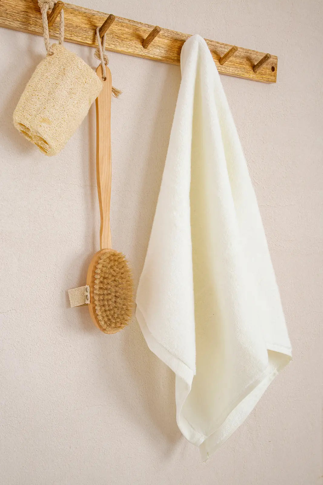 Colet Bath Towel 90x150 cm Ecru