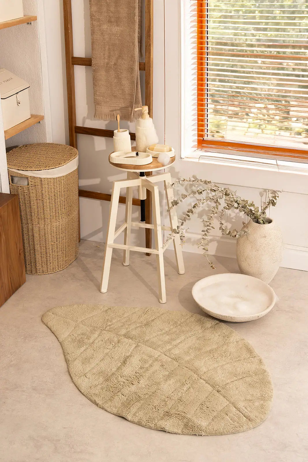 Earth 4-Piece Bathroom Set Beige