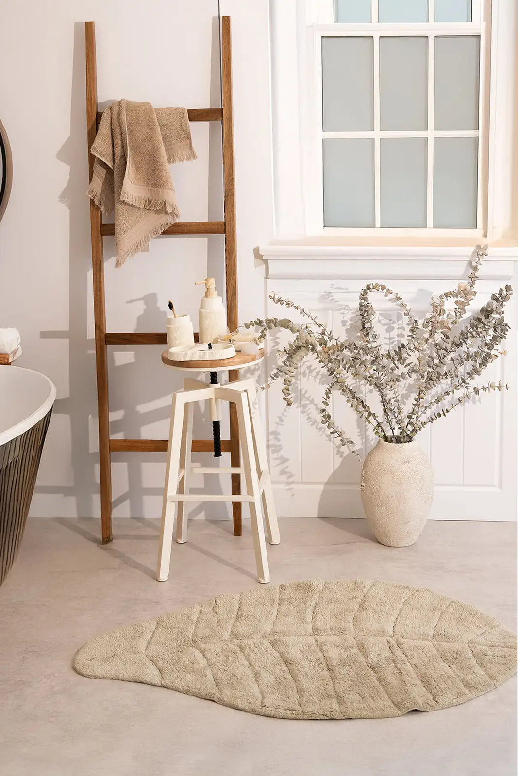 Earth 4-Piece Bathroom Set Beige