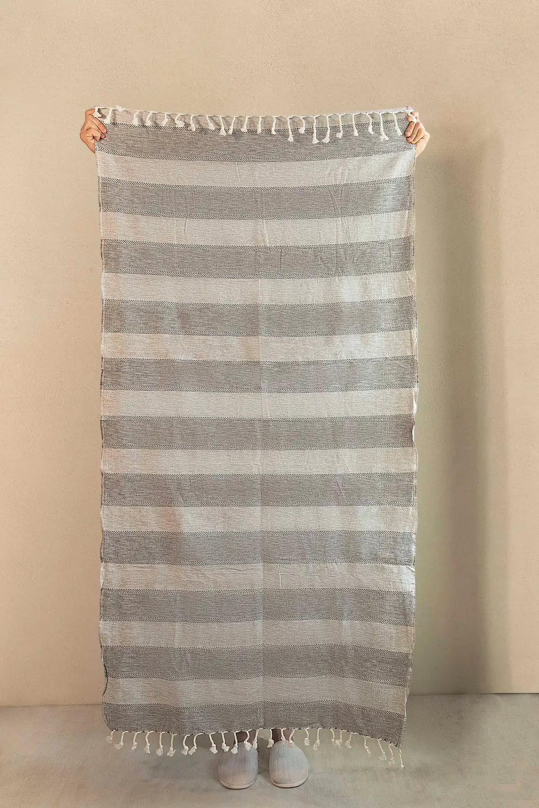 Ege Peştamal 90x170 Gri