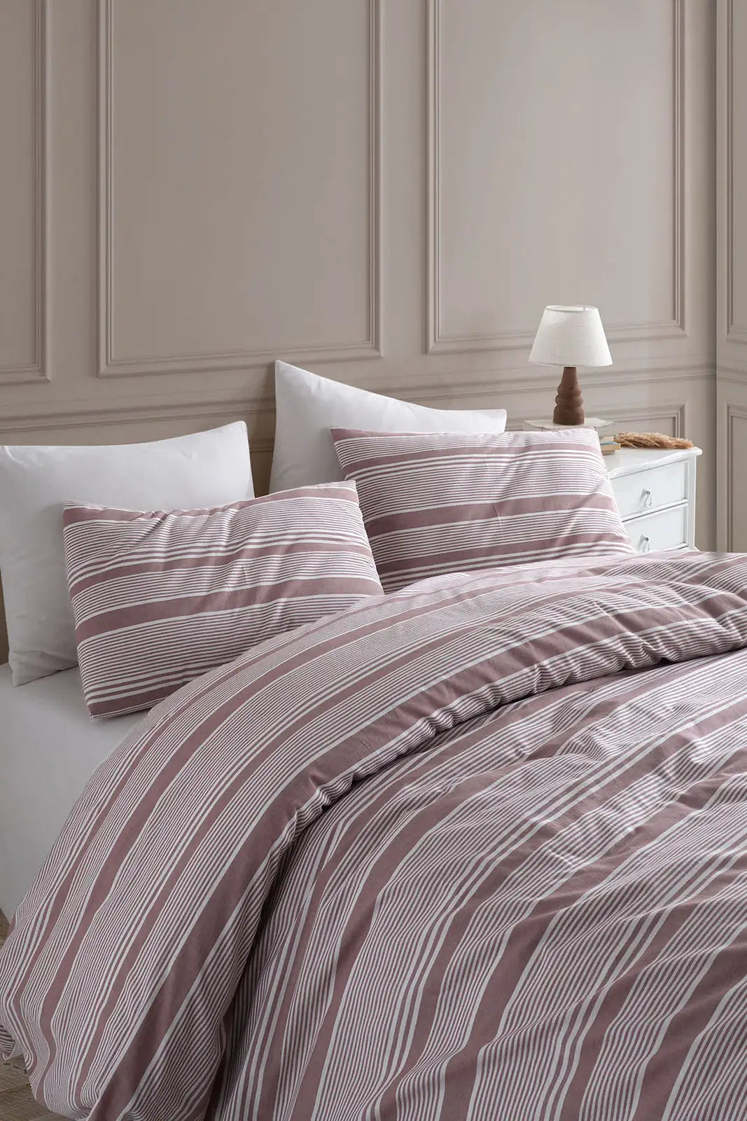 Flint 5 Parça Çift Kişilik Nevresim Takımı