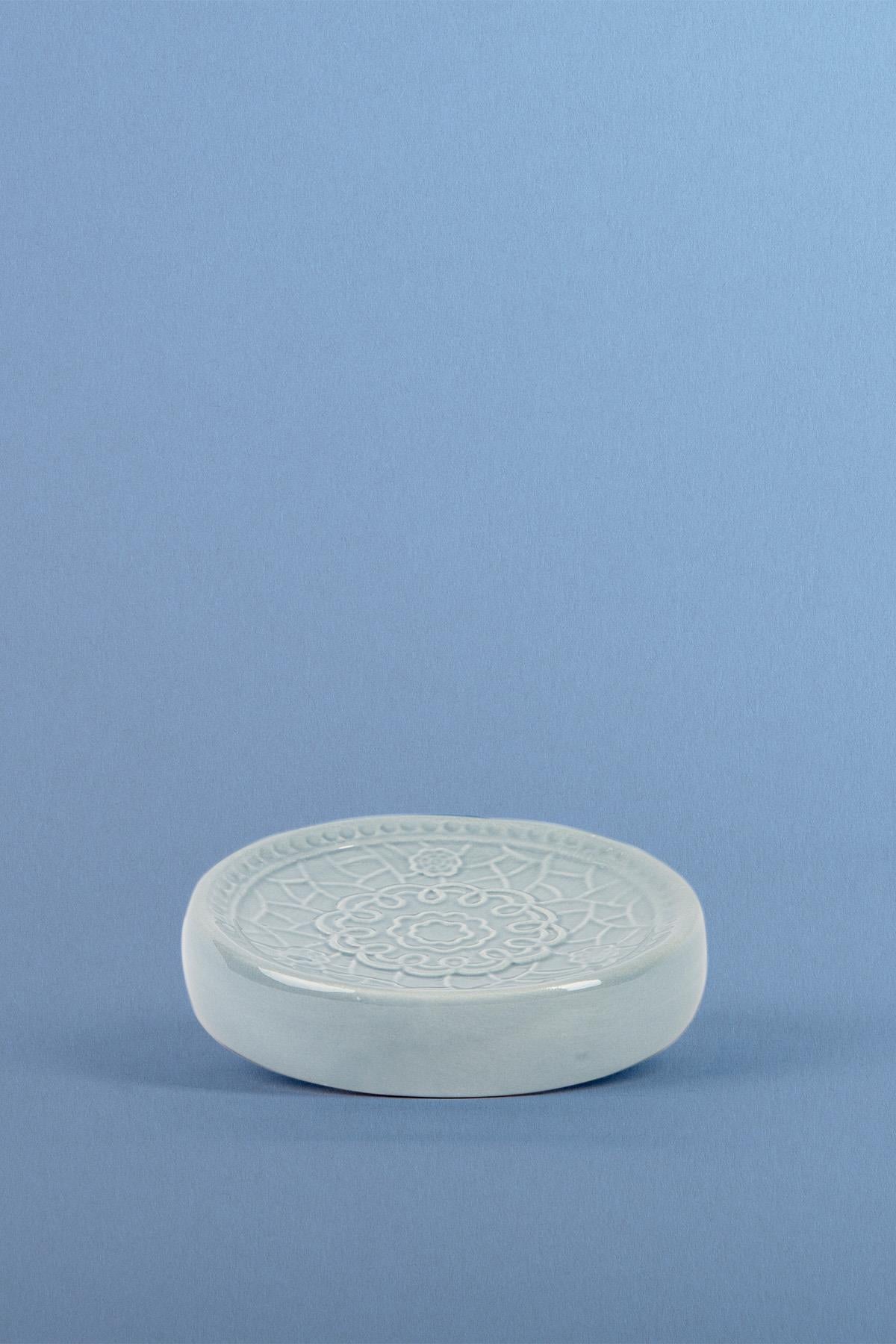 Home More Tuana Solid Soap Dish Gray