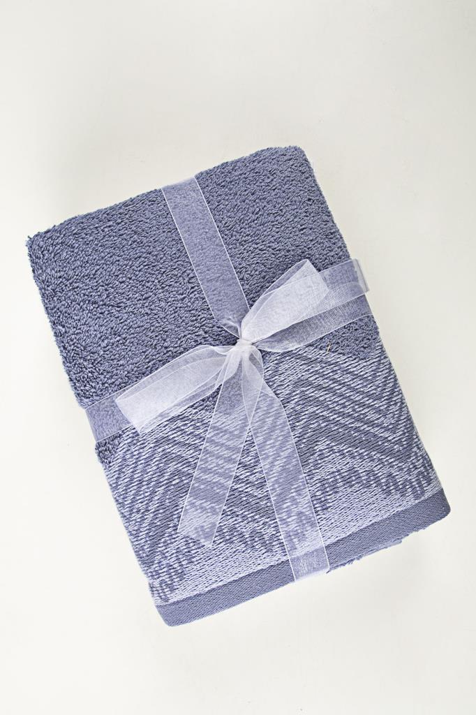 Leron 2'li Yüz Havlusu 50x90 Mavi