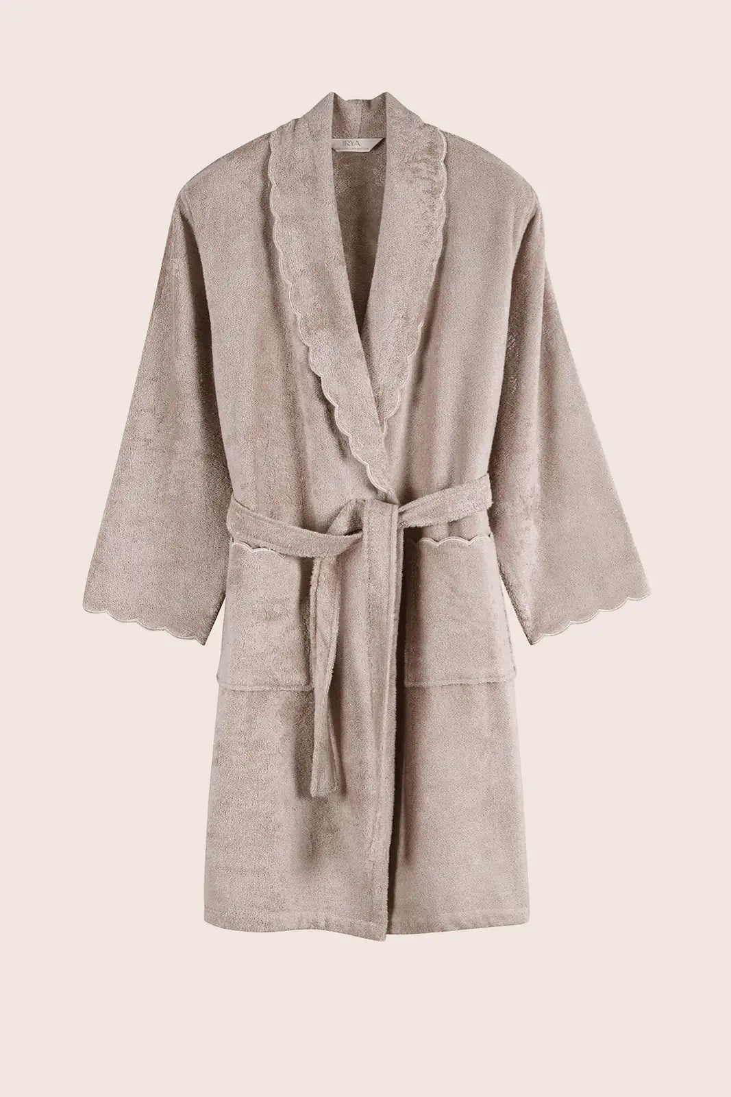 Lindy Bambu Kadın Bornoz Bej
