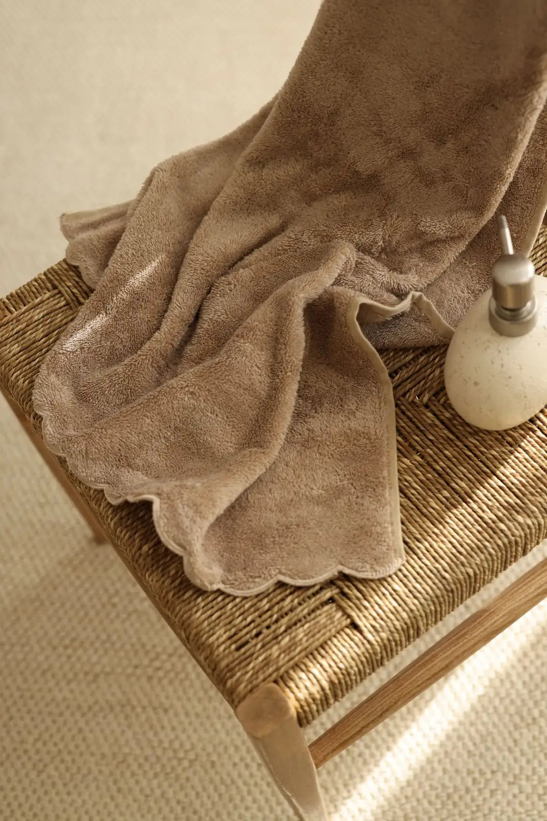 Lindy Bambu Banyo Havlusu 70x140 cm Bej