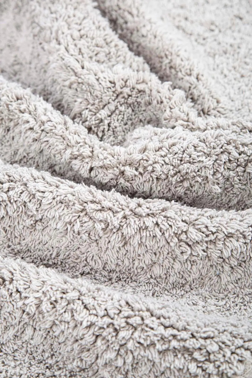 Lorna 2 Piece Bath Mat Set 100% Cotton 40x60 + 60x90 Gray