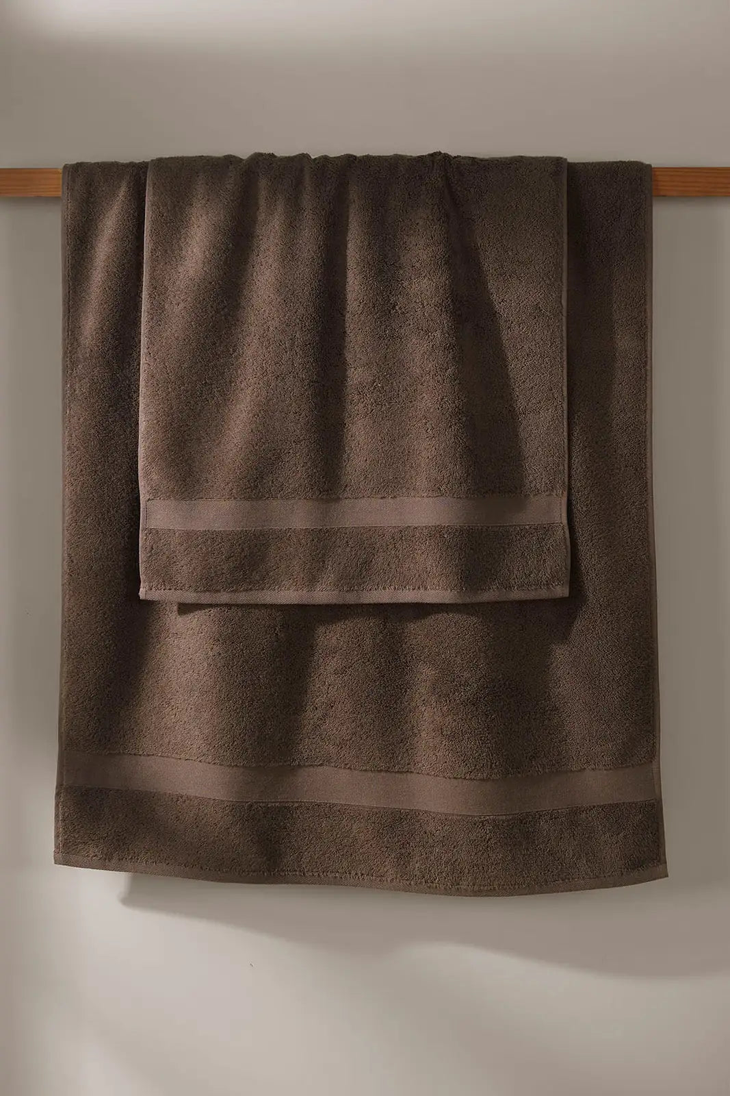 Luxe Set Towel Brown