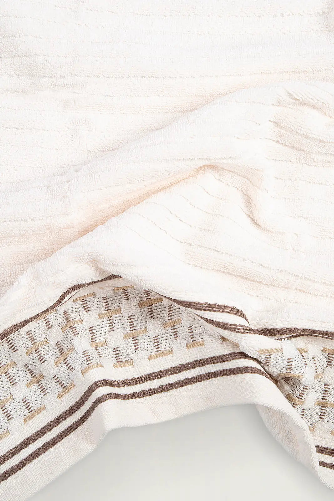 Olwen Face Towel 50x90 cm Ecru