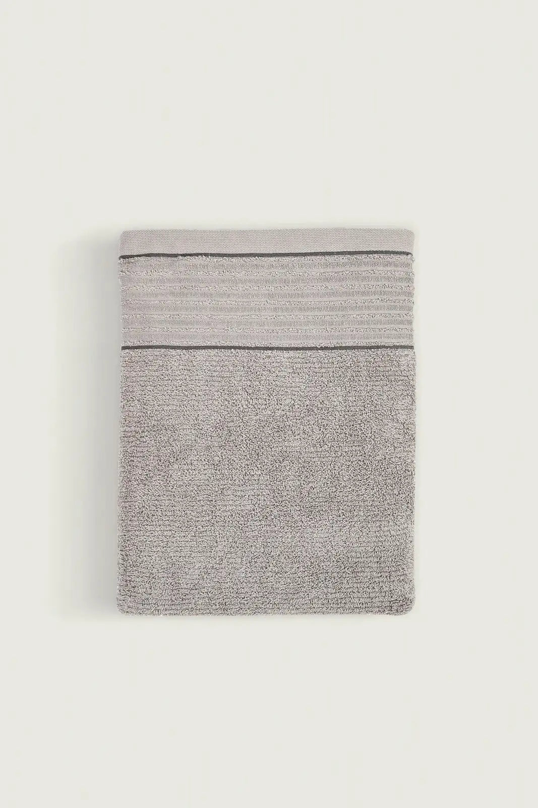 Roya Bath Towel 90x150 cm Grey