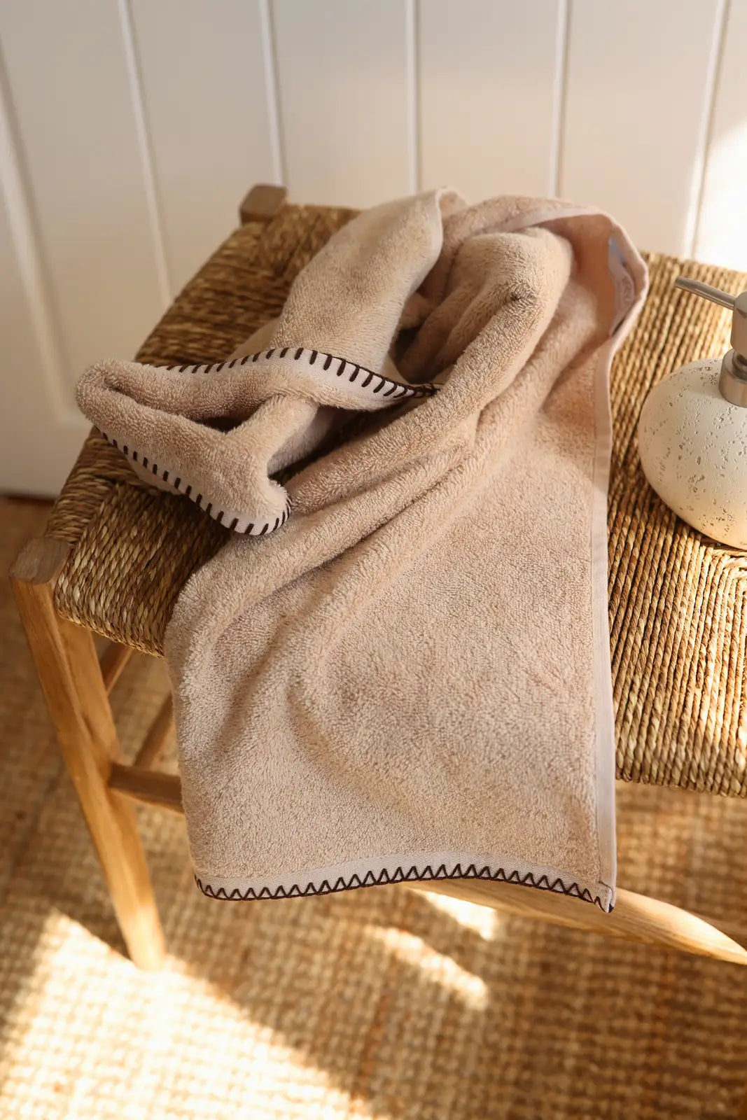 Shadow %100 Pamuk El Havlusu 50x90 cm Bej