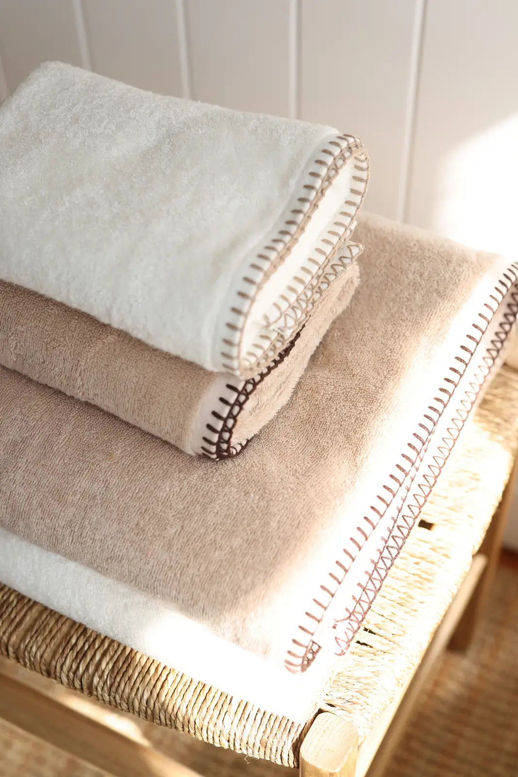 Shadow %100 Pamuk El Havlusu 50x90 cm Ekru