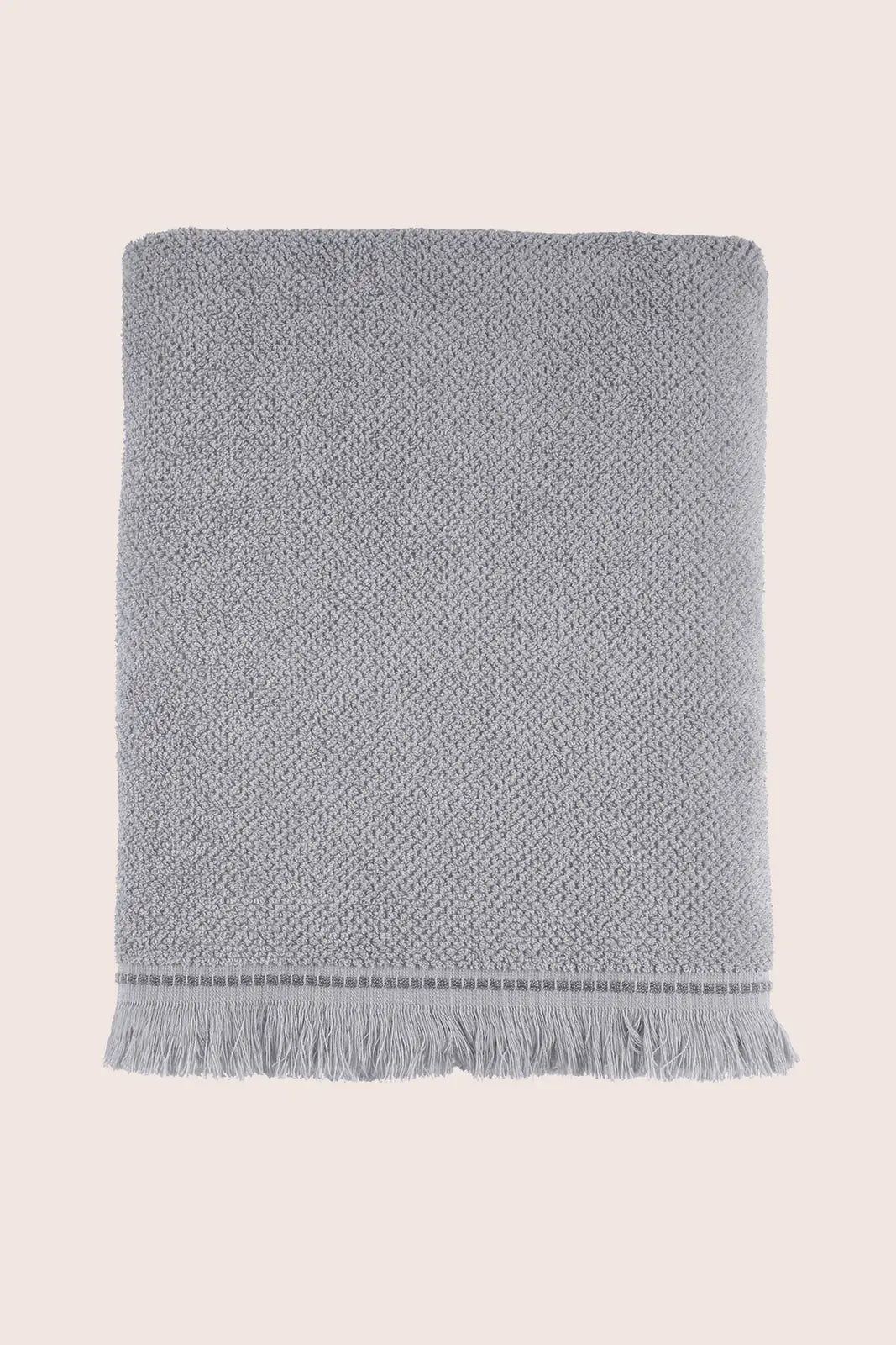 Travertine %100 Pamuk Yüz Havlusu 50x90 Gri