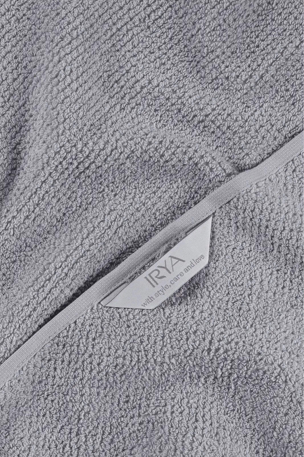 Travertine%100 Pamuk Banyo Havlusu 70x140 Gri