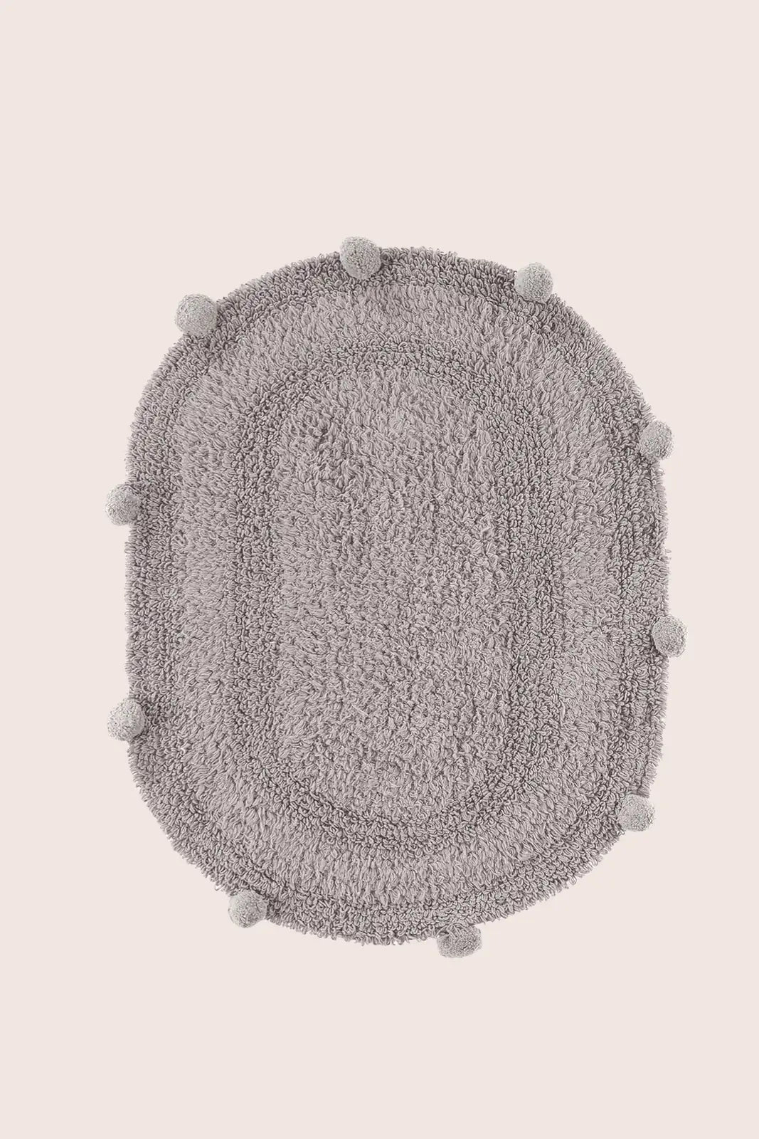 Lampetie | Eris Tekli Banyo Paspası 45x60 Gri