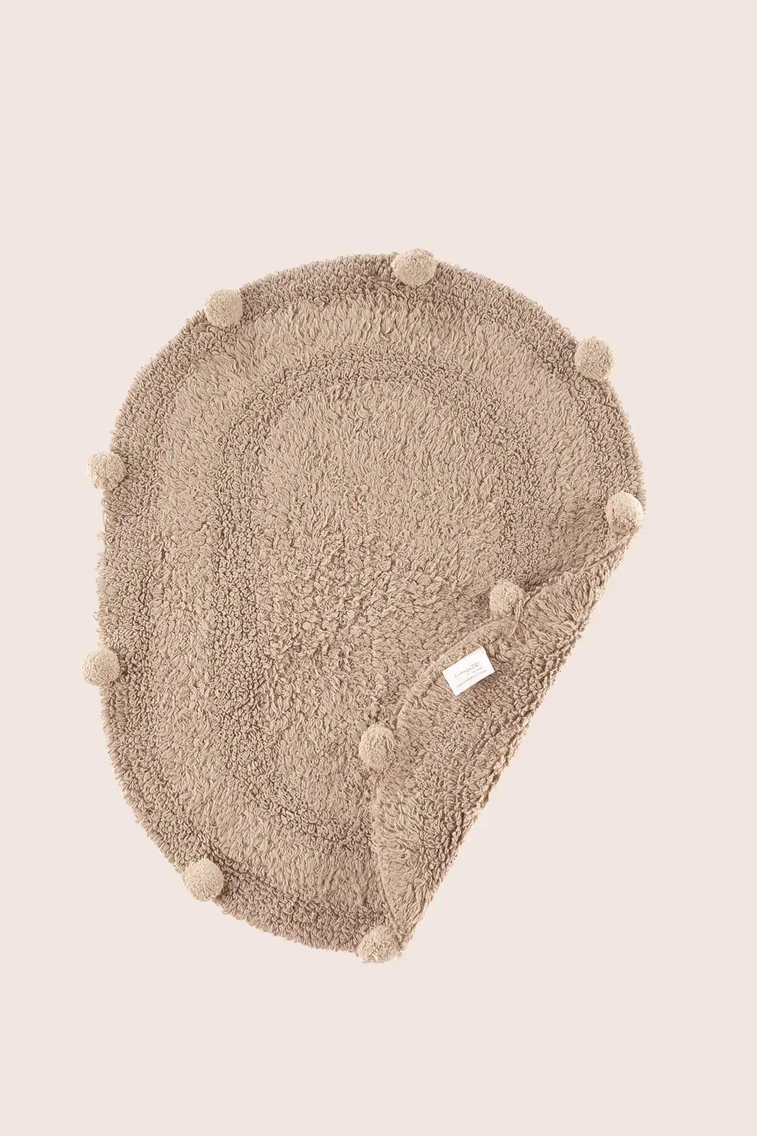 Lampetie | Eris Tekli Banyo Paspası 45x60 Kahverengi