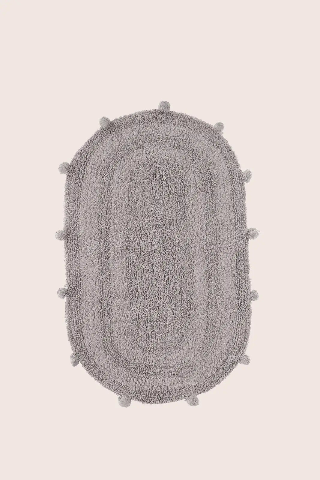 Lampetie | Eris Tekli Banyo Paspası 50x80 Gri