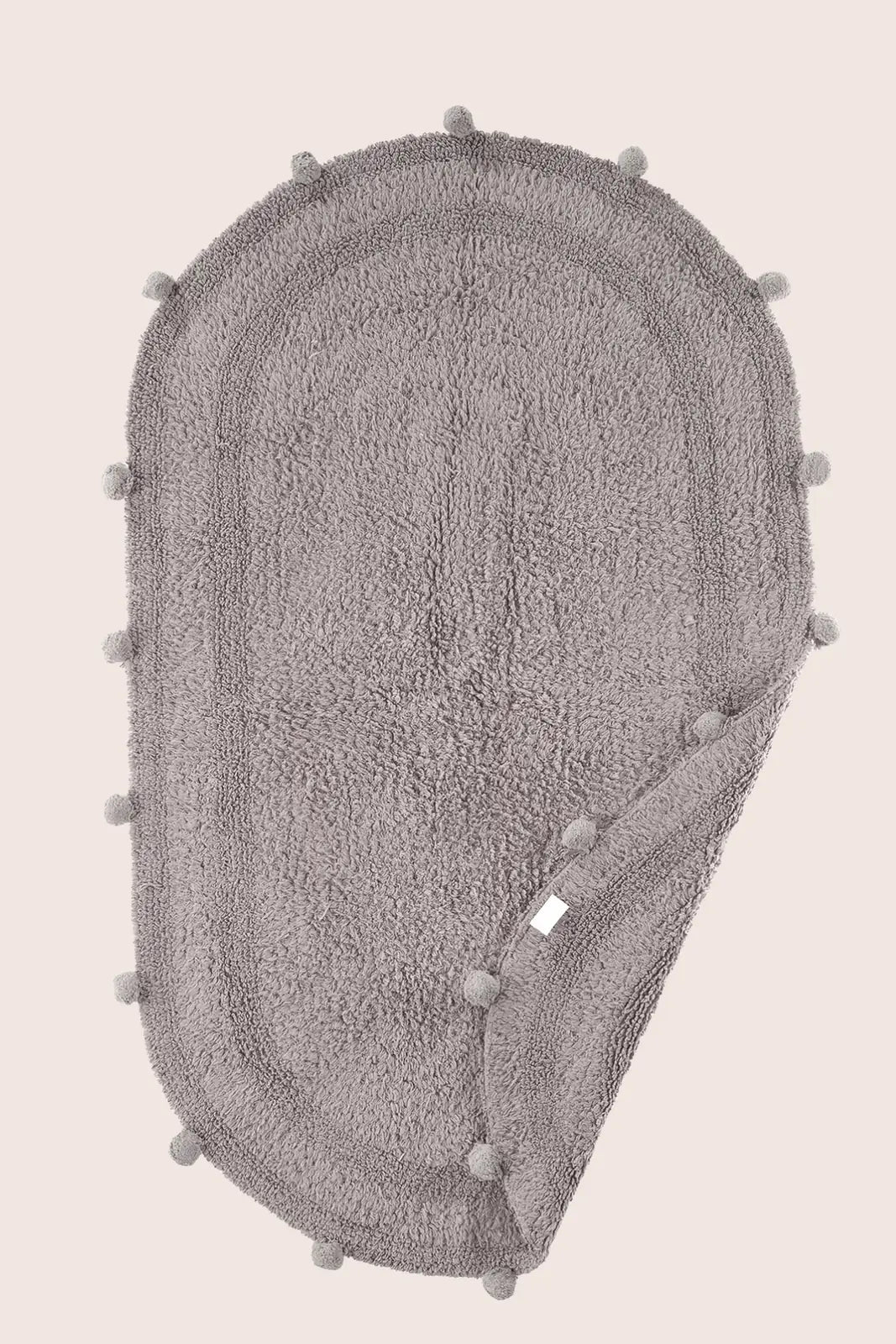 Lampetie | Eris Tekli Banyo Paspası 70x120 Gri