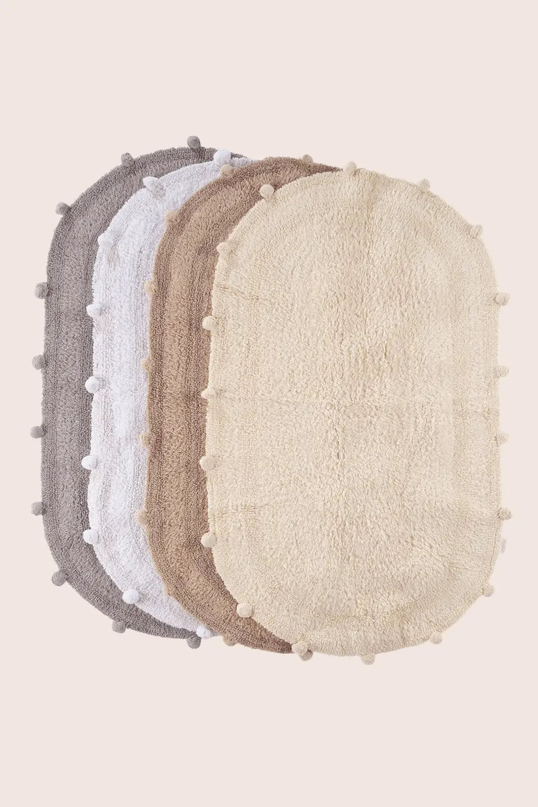 Lampetie | Eris Tekli Banyo Paspası 70x120 Kahverengi