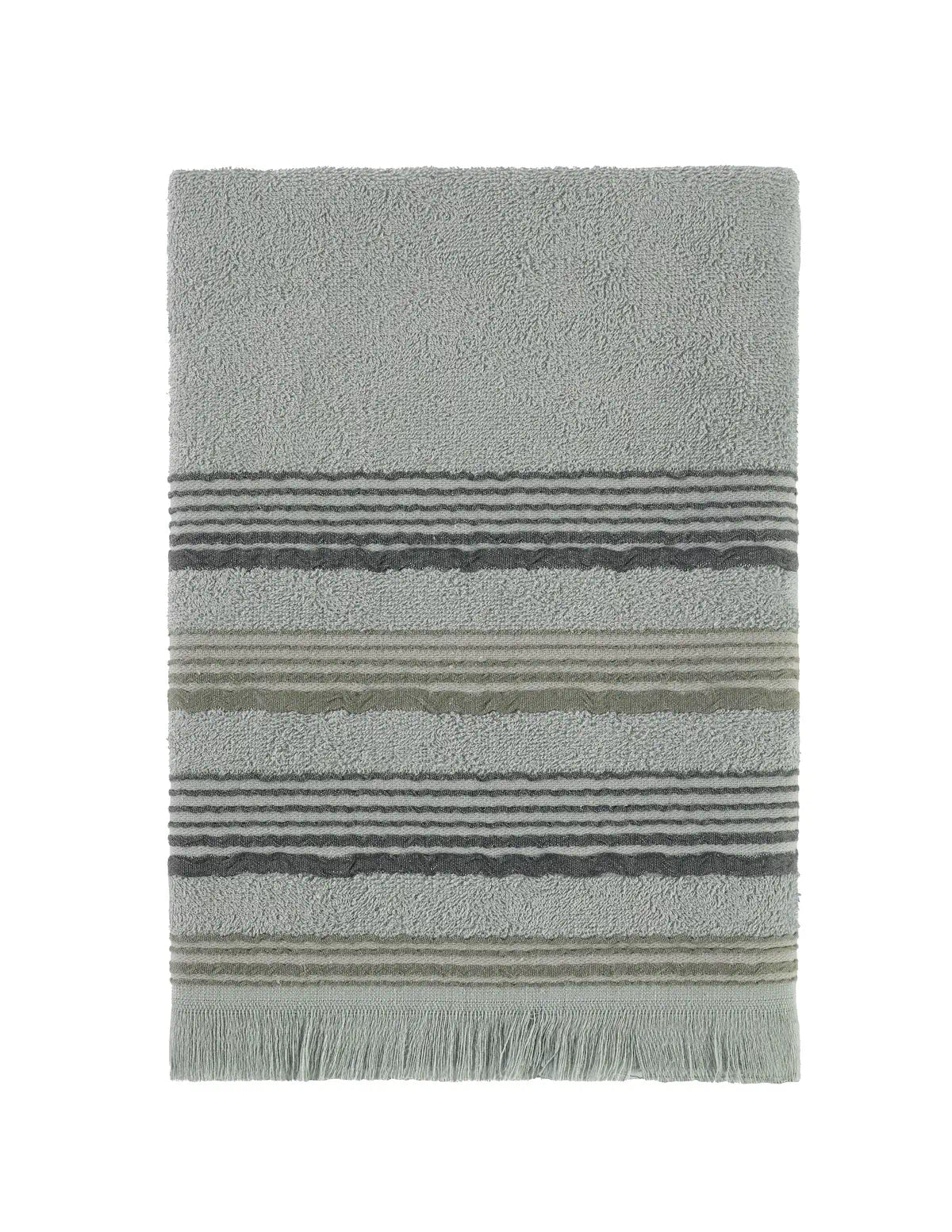 New Derin Bambu Banyo Havlusu 80x150 cm Moss
