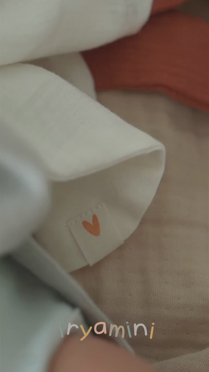 Birdie Organic Cotton 2-Ply Muslin Sleeping Companion