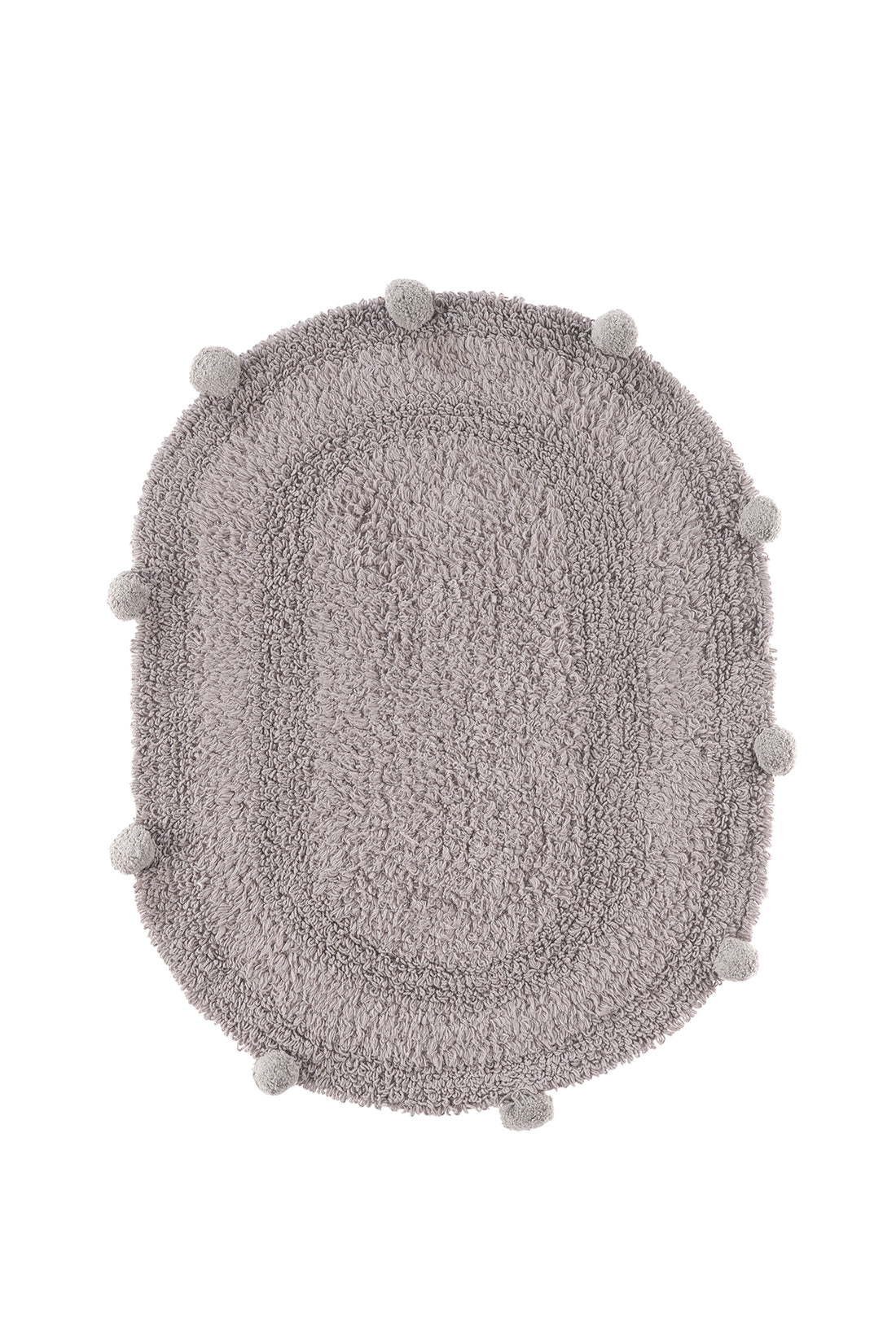Lampetie | Eris Tekli Banyo Paspası  45x60 Gri
