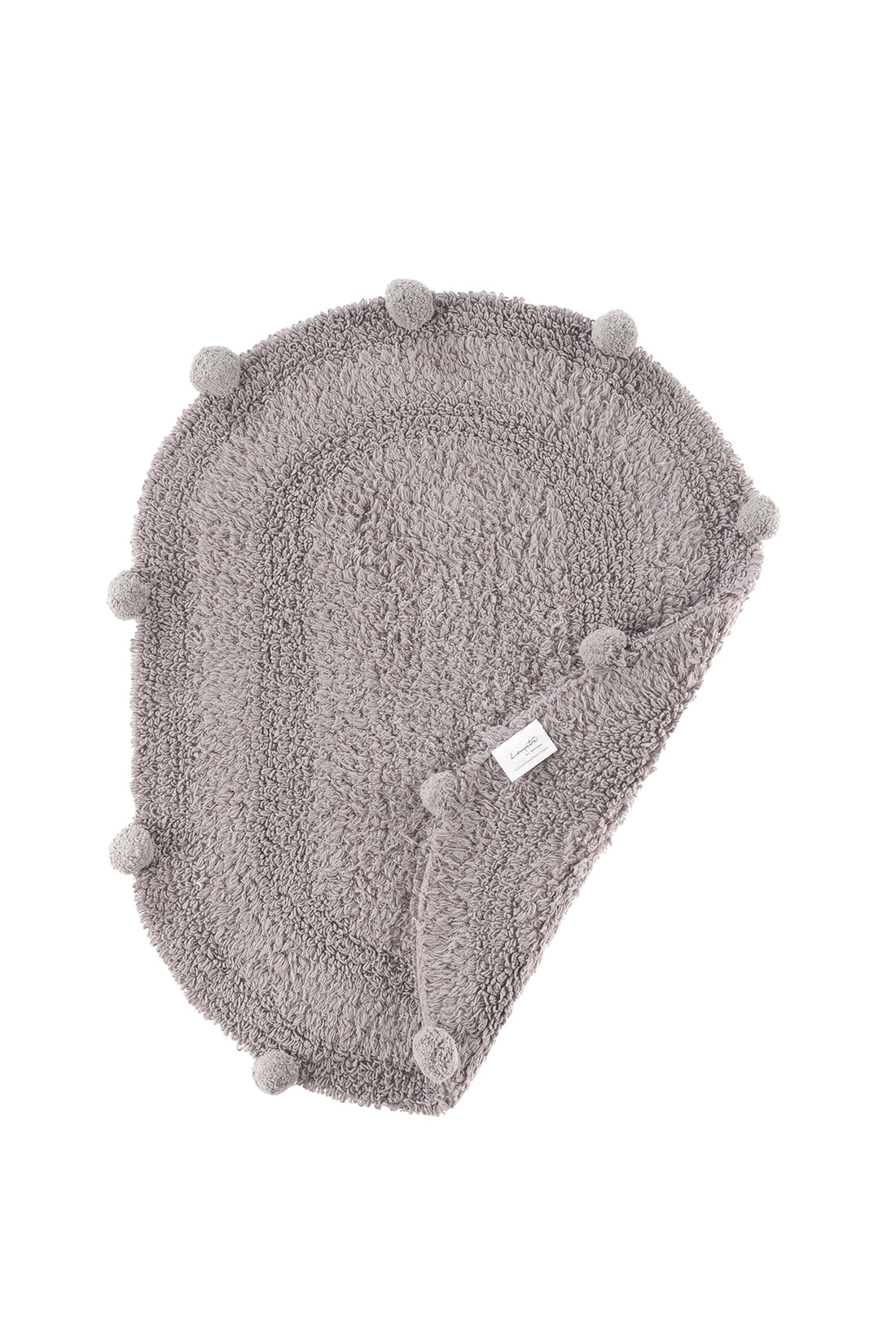 Lampetie | Eris Tekli Banyo Paspası  45x60 Gri