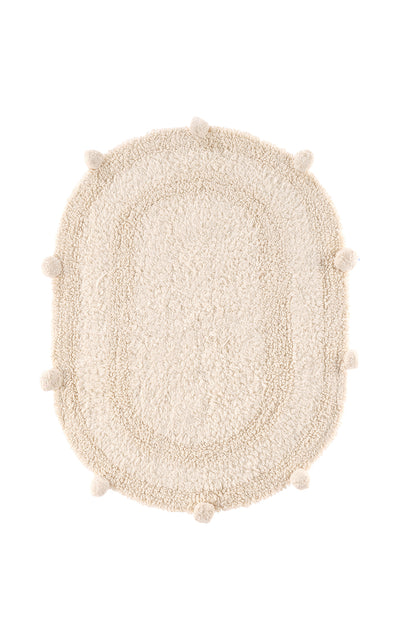 Lampetie | Eris Tekli Banyo Paspası  45x60 Bej