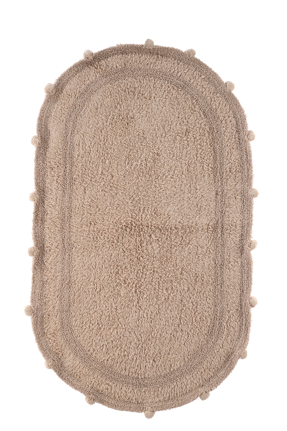 Lampetie | Eris Tekli Banyo Paspası 70x120 Kahvarengi