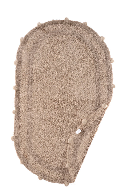 Lampetie | Eris Tekli Banyo Paspası 70x120 Kahvarengi