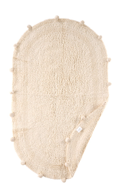 Lampetie | Eris Tekli Banyo Paspası 70x120 Bej