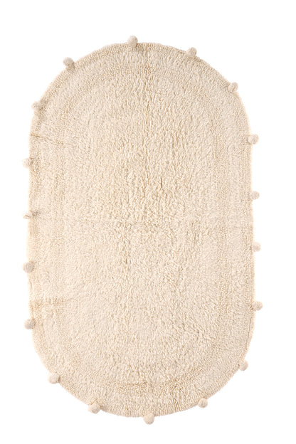 Lampetie | Eris Tekli Banyo Paspası 70x120 Bej