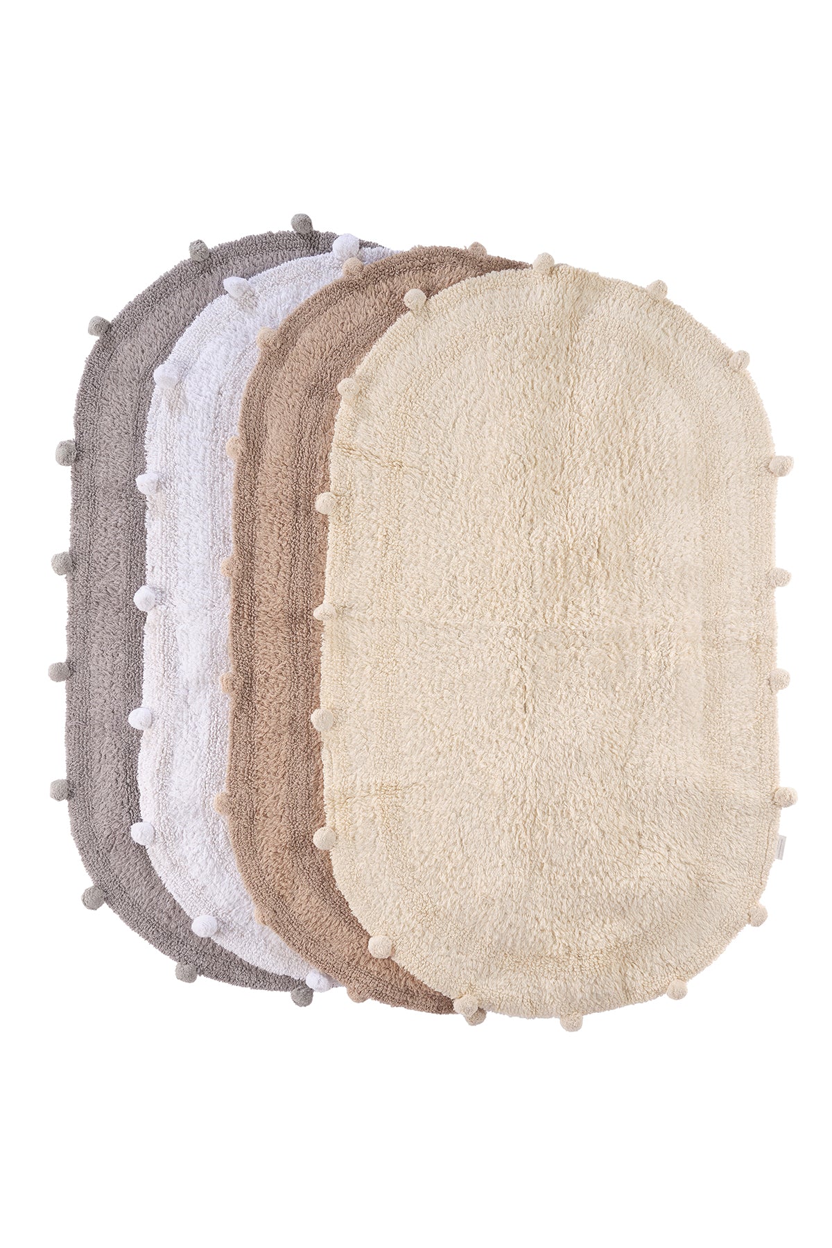 Lampetie | Eris Tekli Banyo Paspası 70x120 Kahvarengi