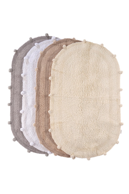 Lampetie | Eris Tekli Banyo Paspası 70x120 Kahvarengi