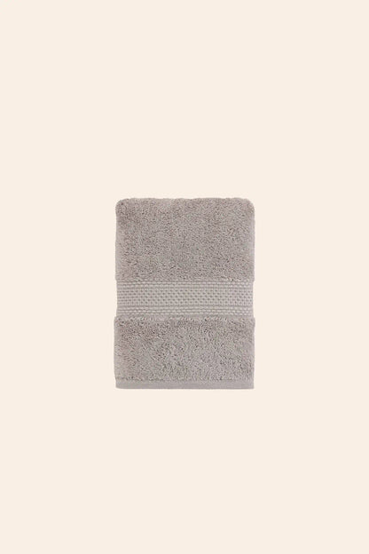 Mısır %100 Mısır Pamuğu  Havlu Seti Burnt Grey